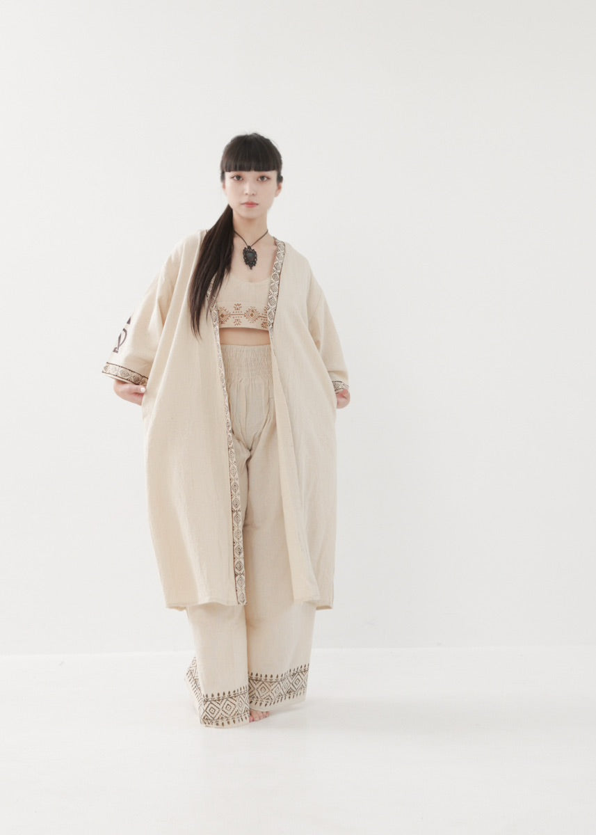 [奇なりの高次元場 × KujA コラボ限定品] KANNAGI ジオトリム・ストレートローブ