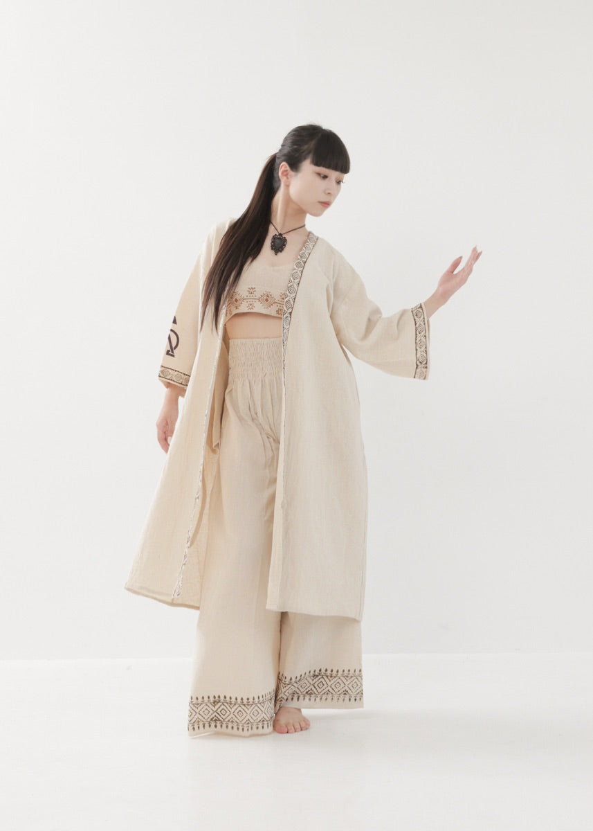 [奇なりの高次元場 × KujA コラボ限定品] KANNAGI ジオトリム・ストレートローブ